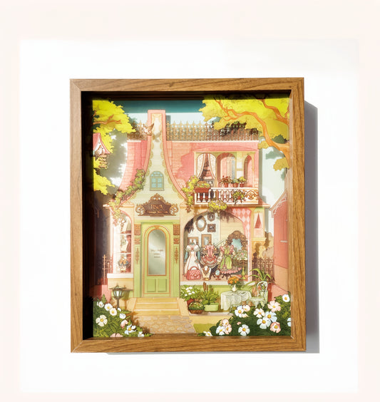 Street View - Bookstore 3D Sticker