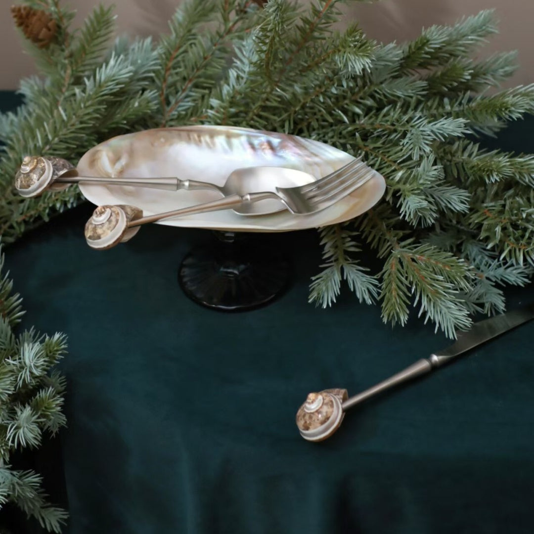 French Style Pearl Shell Plate