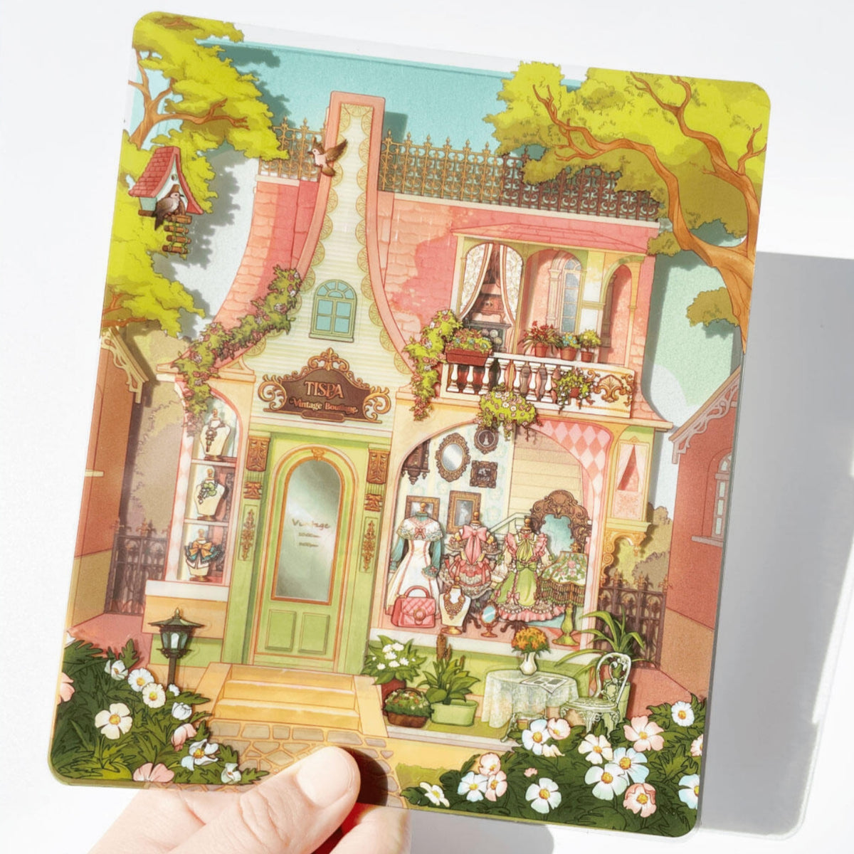 Street View - Bookstore 3D Sticker