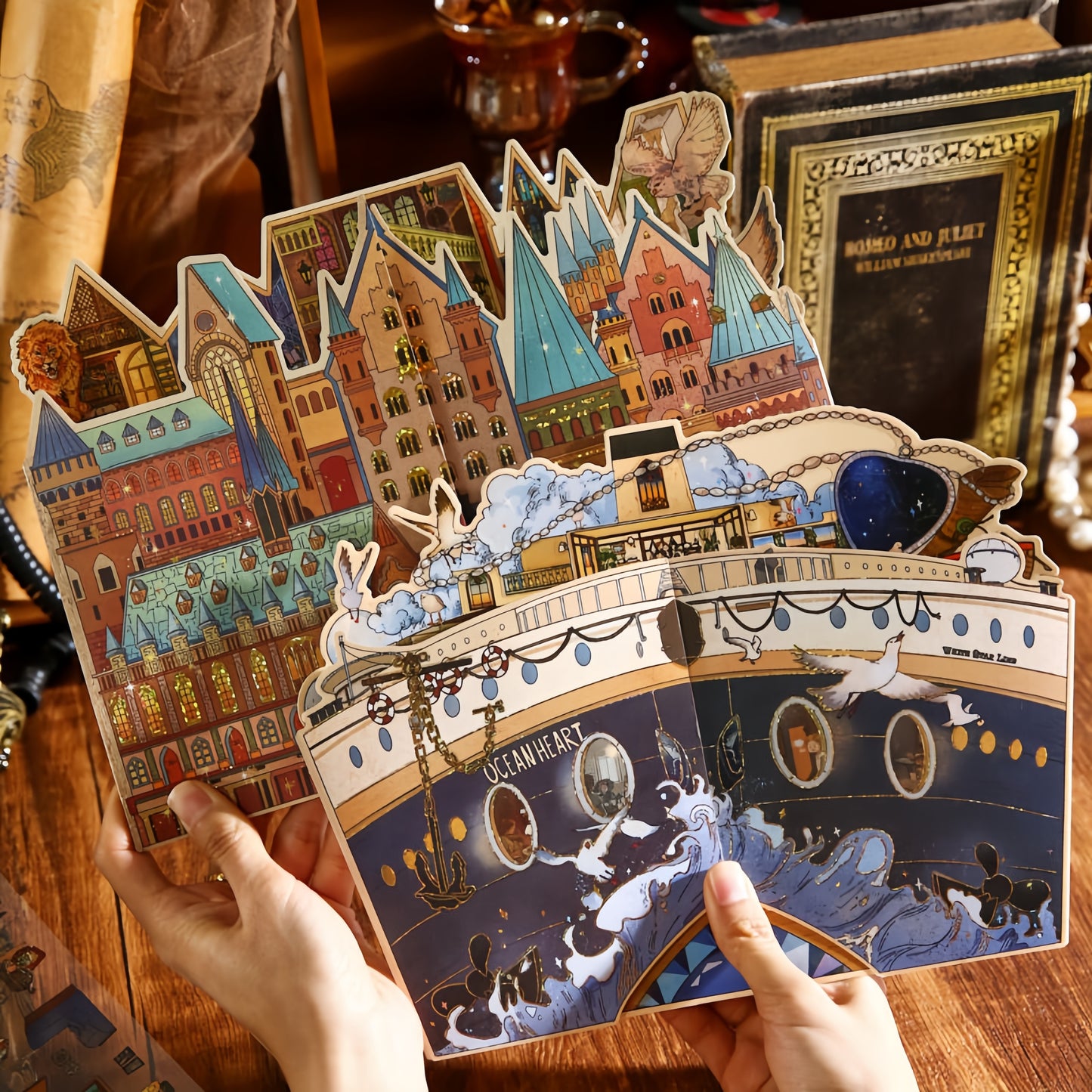 Magic World 3D Sticker | 2 Cute Miniature Scenes