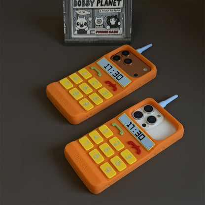 Orange Brick Phone Silicone Phone Case