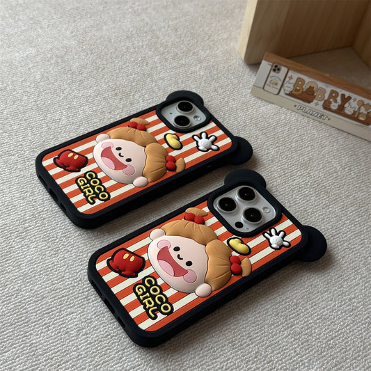 Coco Girl Silicone Phone Case