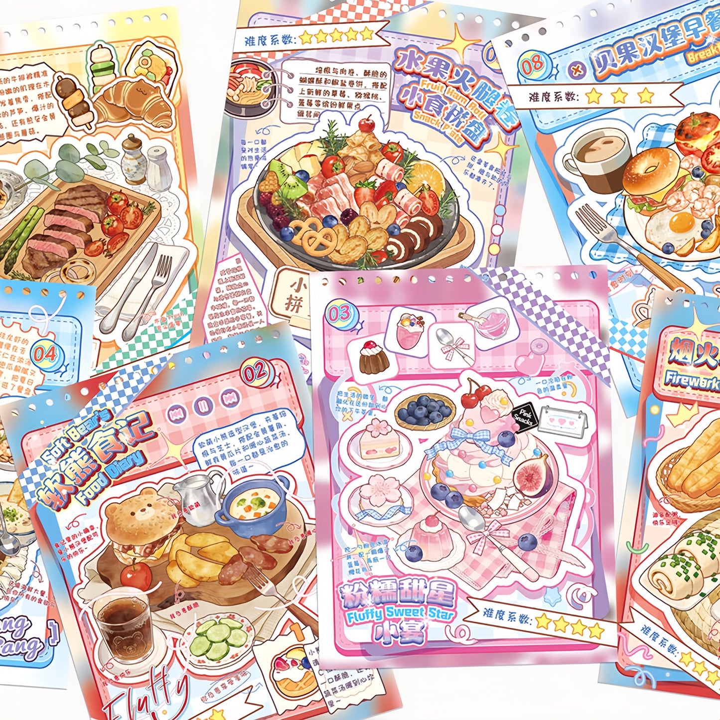 Culinary Director 3D Sticker Book