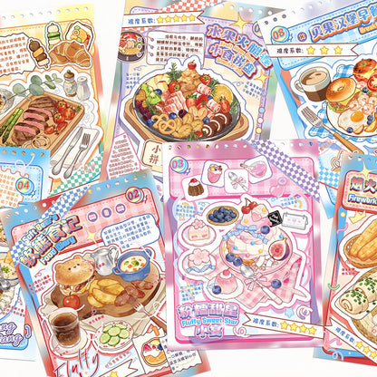Culinary Director 3D Sticker Book