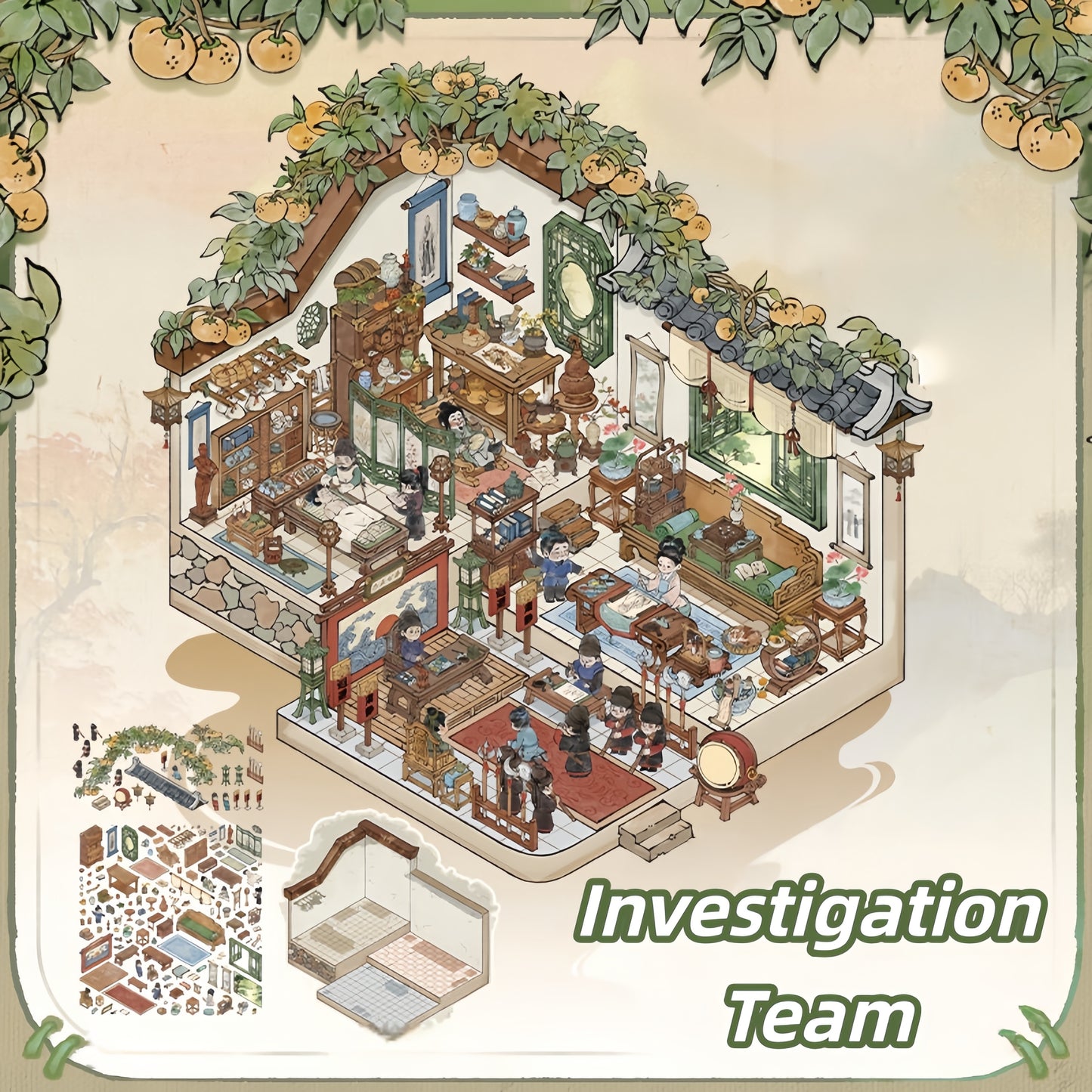 Magistrate Investigation 3D Sticker