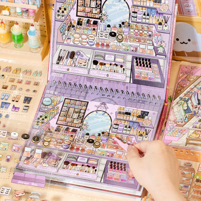 Shelf Display 3D Sticker Book