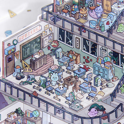 The Weird Science Club 3D Sticker