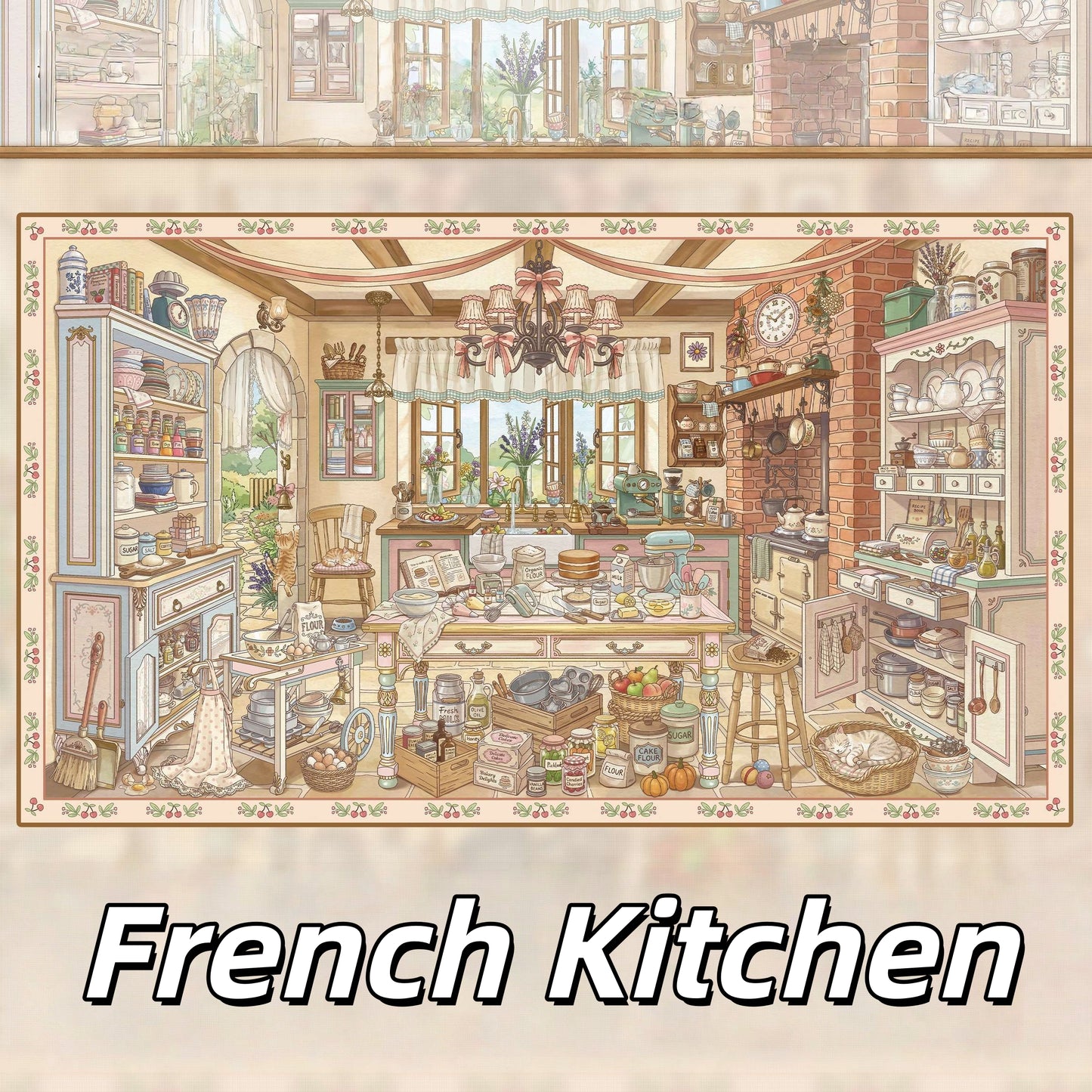 Dreamy Spaces 3D Sticker | 5 Cute Miniature Scenes