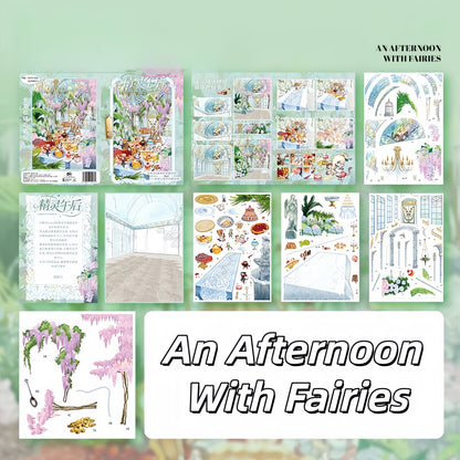 An Afternoon With Fairies 3D Sticker