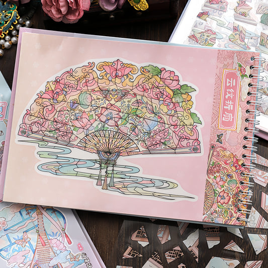 Antique Restoration 3D Sticker Book
