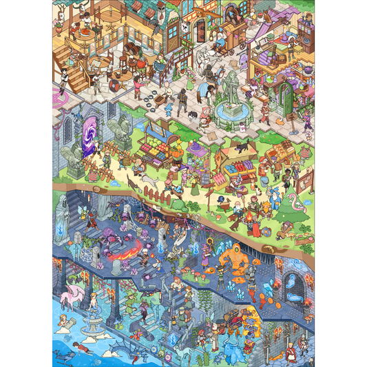 Guide to Adventures in Another World 3D Sticker