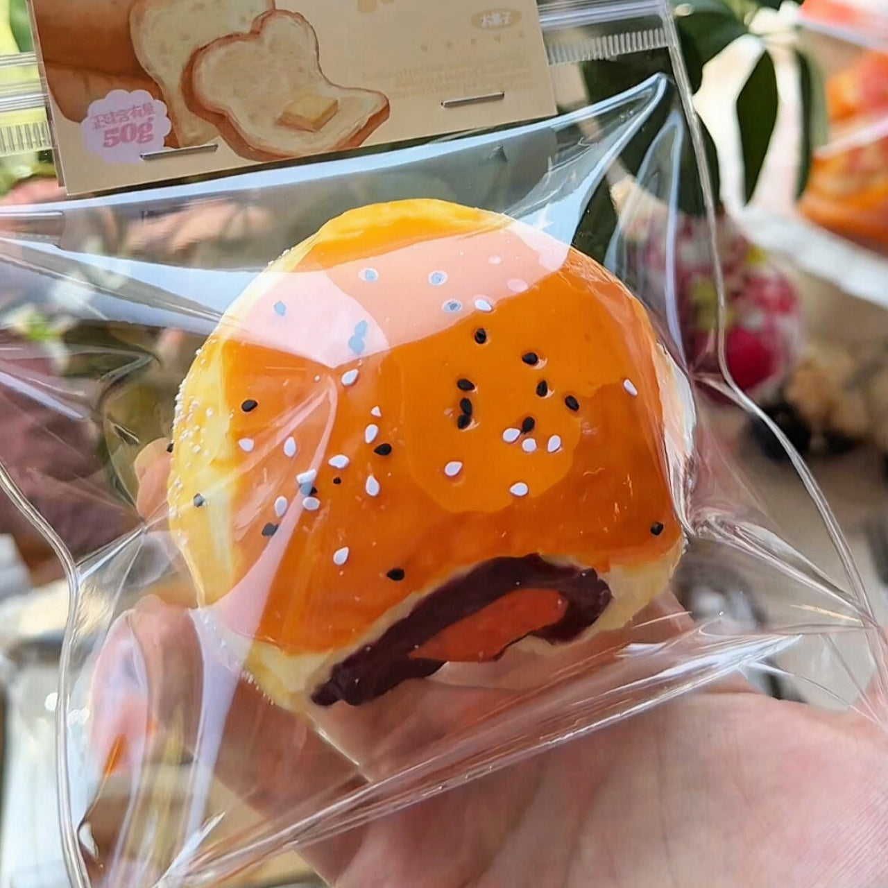 Sesame Egg Yolk Pastry Squishy