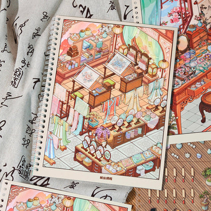 Small Corners 3D Sticker Book