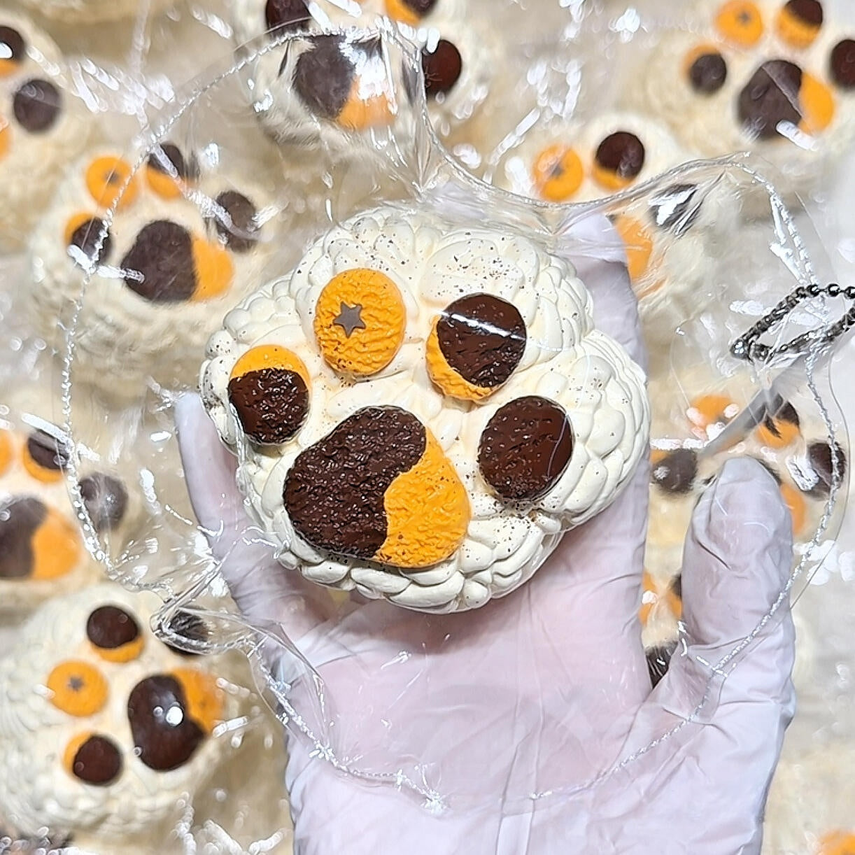 Tiger Paw Rice Ball Squishy