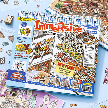 Immersive Shopping 3D Sticker Book