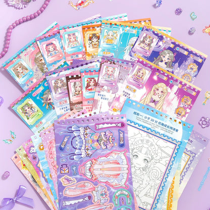 Dress-up 3D Sticker Book