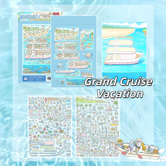 Grand Cruise Vacation 3D Sticker