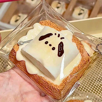 Puppy Marshmallow Toast Squishy