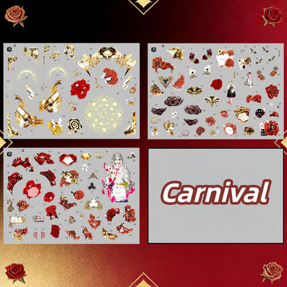 Spectacle & Spell 3D Sticker | 2 Cute Miniature Scenes