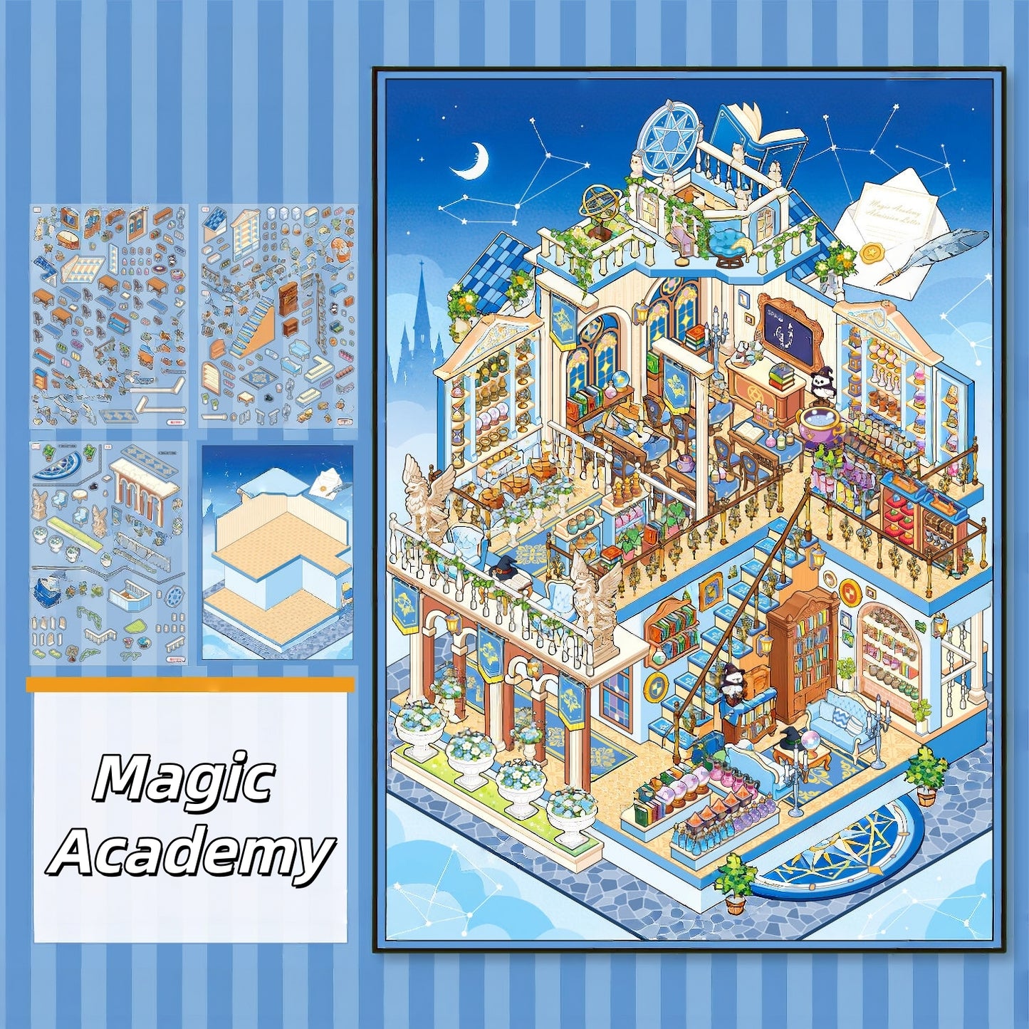 Magic Academy 3D Sticker
