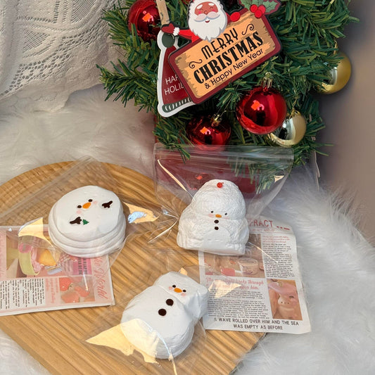 Christmas Snowman Squishy