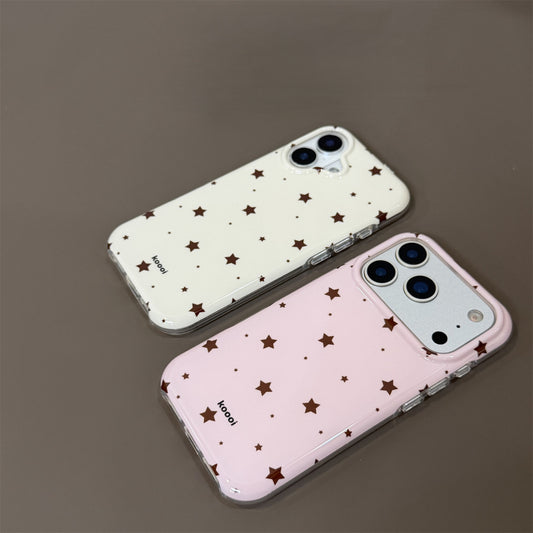 Simple Star Design Acrylic Phone Case