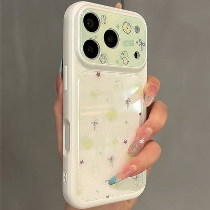 Bow & Green Apple Acrylic Phone Case
