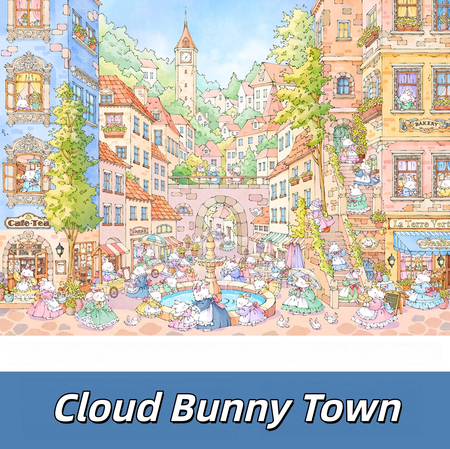 Tiny Tales 3D Sticker | 2 Cute Miniature Scenes