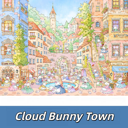Tiny Tales 3D Sticker | 2 Cute Miniature Scenes