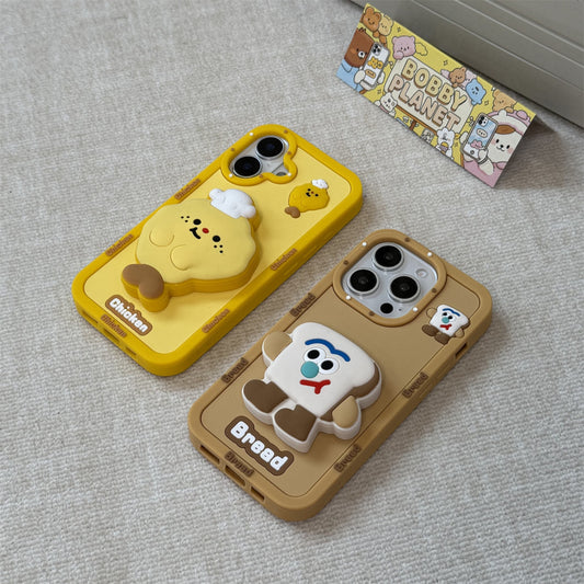 Drumstick Chef & Bread Stand Silicone Phone Case