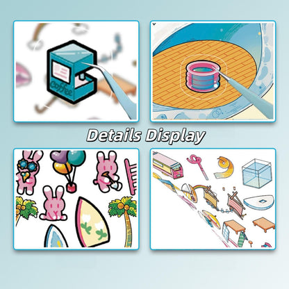 Beach Vacation 3D Sticker