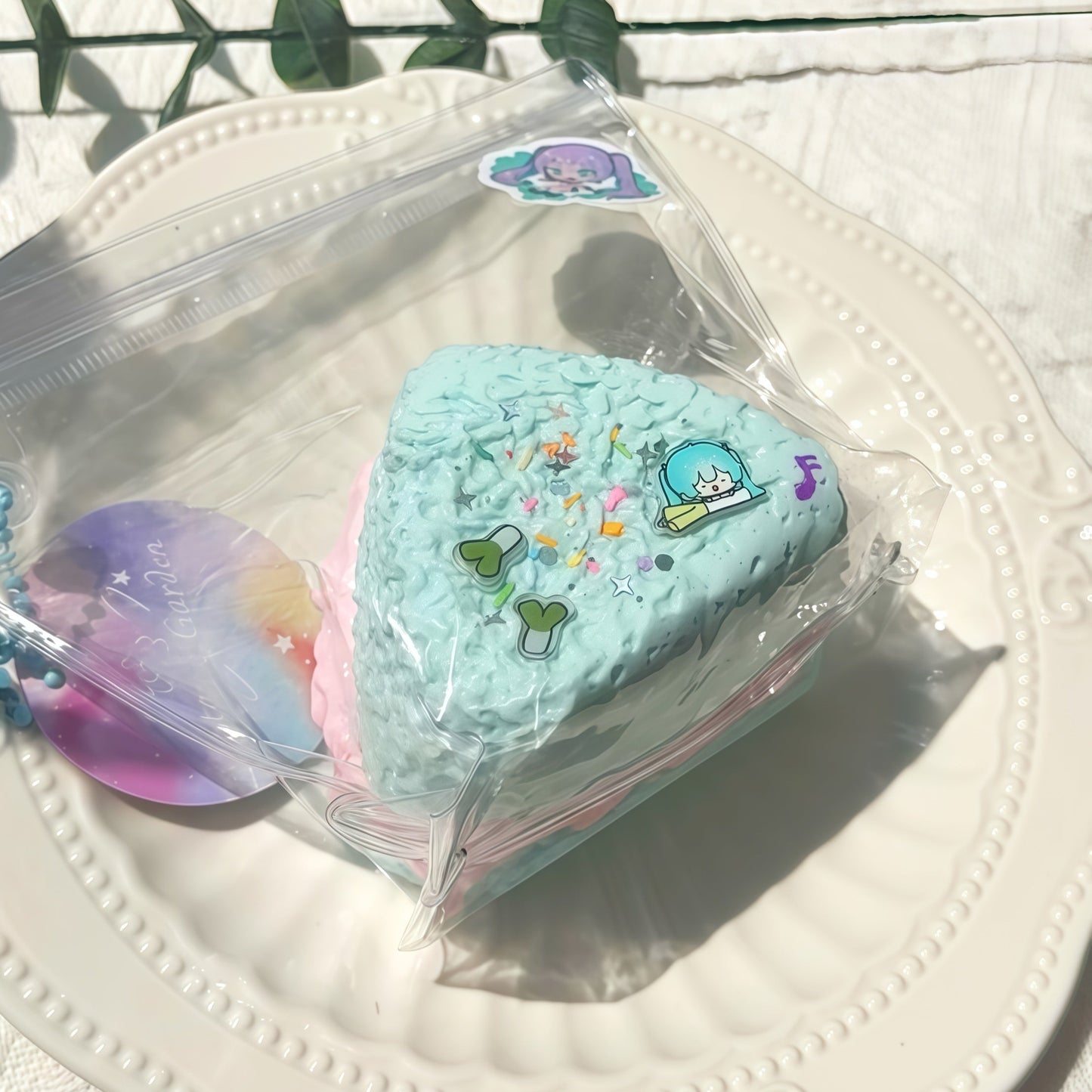 Hatsune Miku Toast Onigiri Squishy