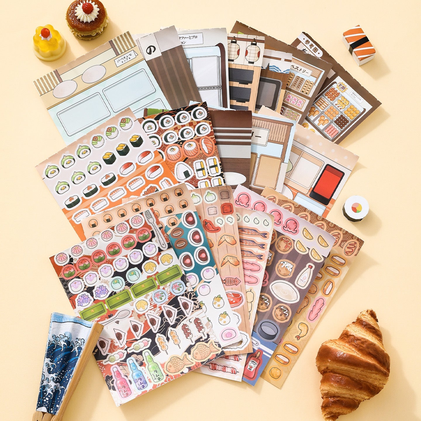 Shelf Display 3D Sticker Book