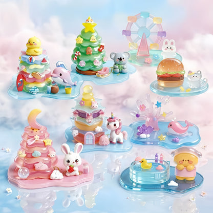 Corner Cuties 3D Stackable Stickers | 12 Cute Miniature Themes
