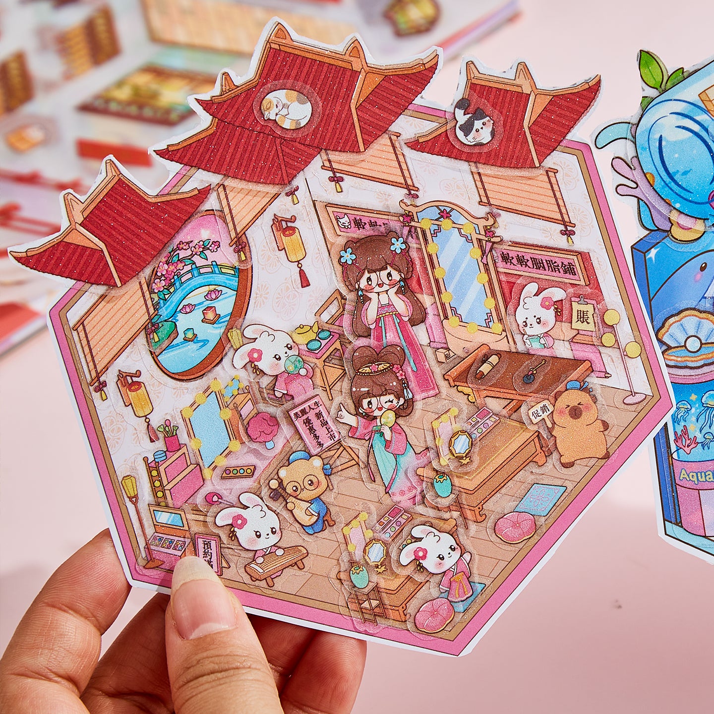 Paw Shops 3D Sticker Book