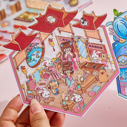 Paw Shops 3D Sticker Book