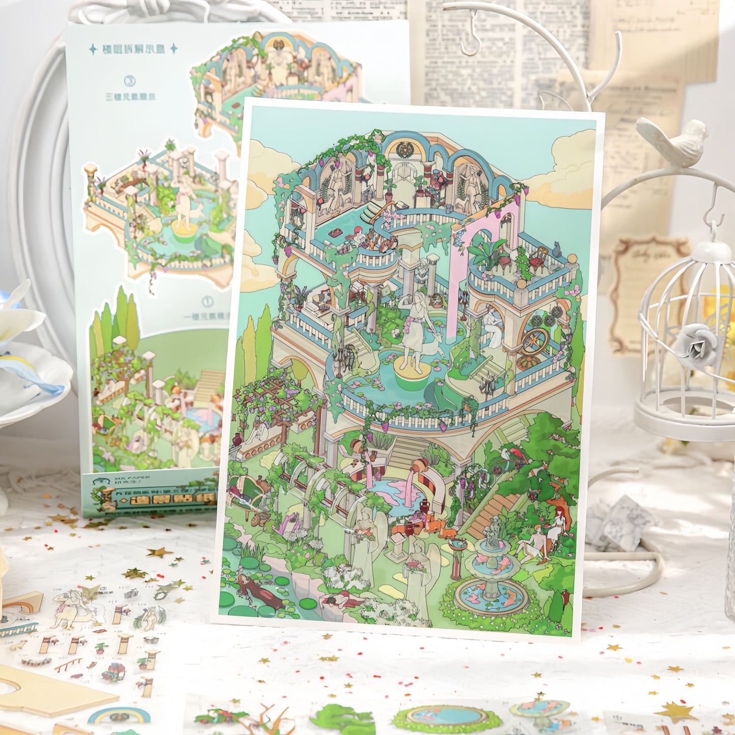 The Garden of Eden 3D Sticker