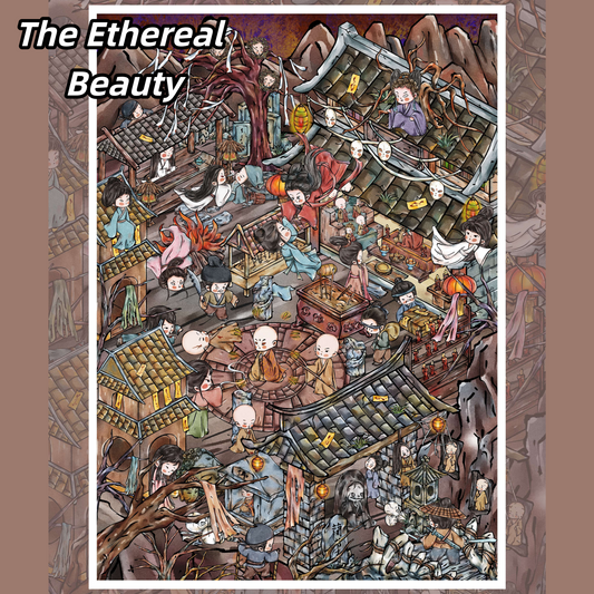 Strange Tales 3D Sticker | 4 Cute Miniature Scenes