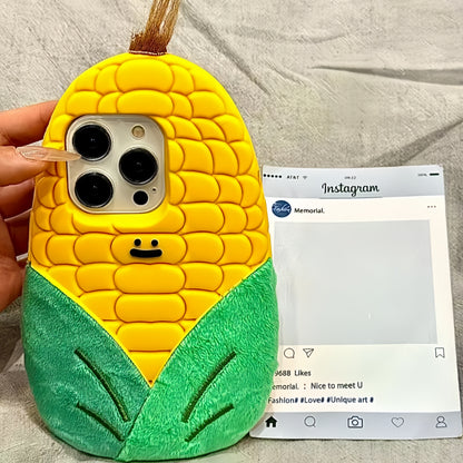 Corn Silk Silicone Phone Case