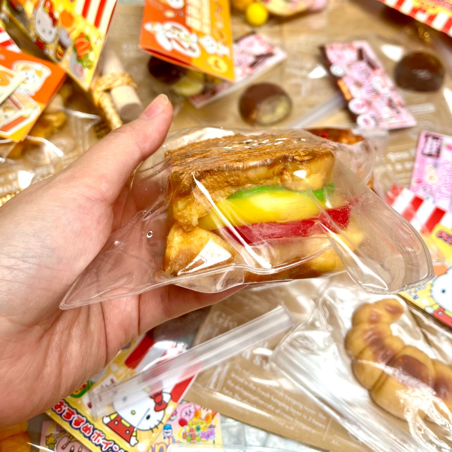Giant Five-Layer Toast Squishy