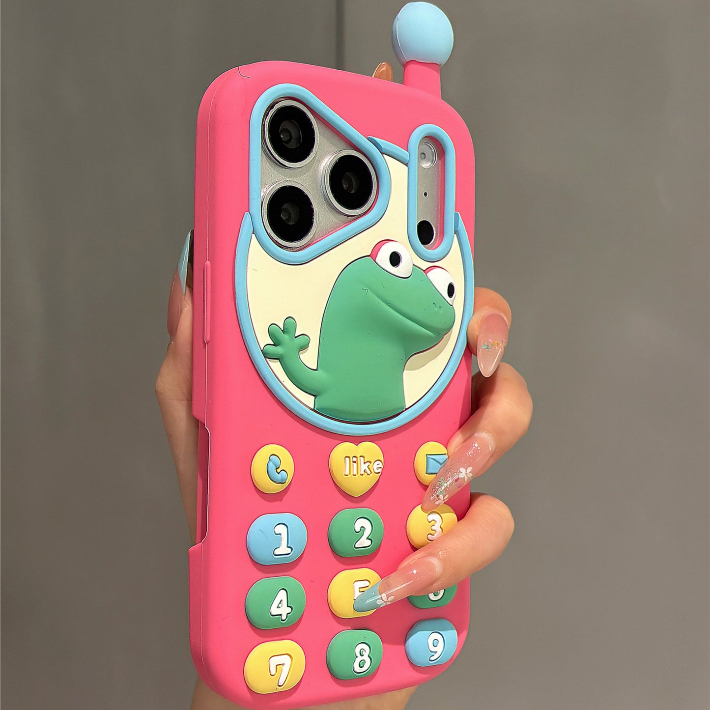 Lizard Brick Phone Silicone Phone Case