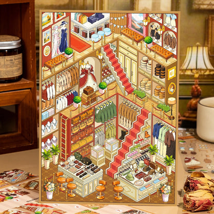 Fashion Tower 3D Sticker