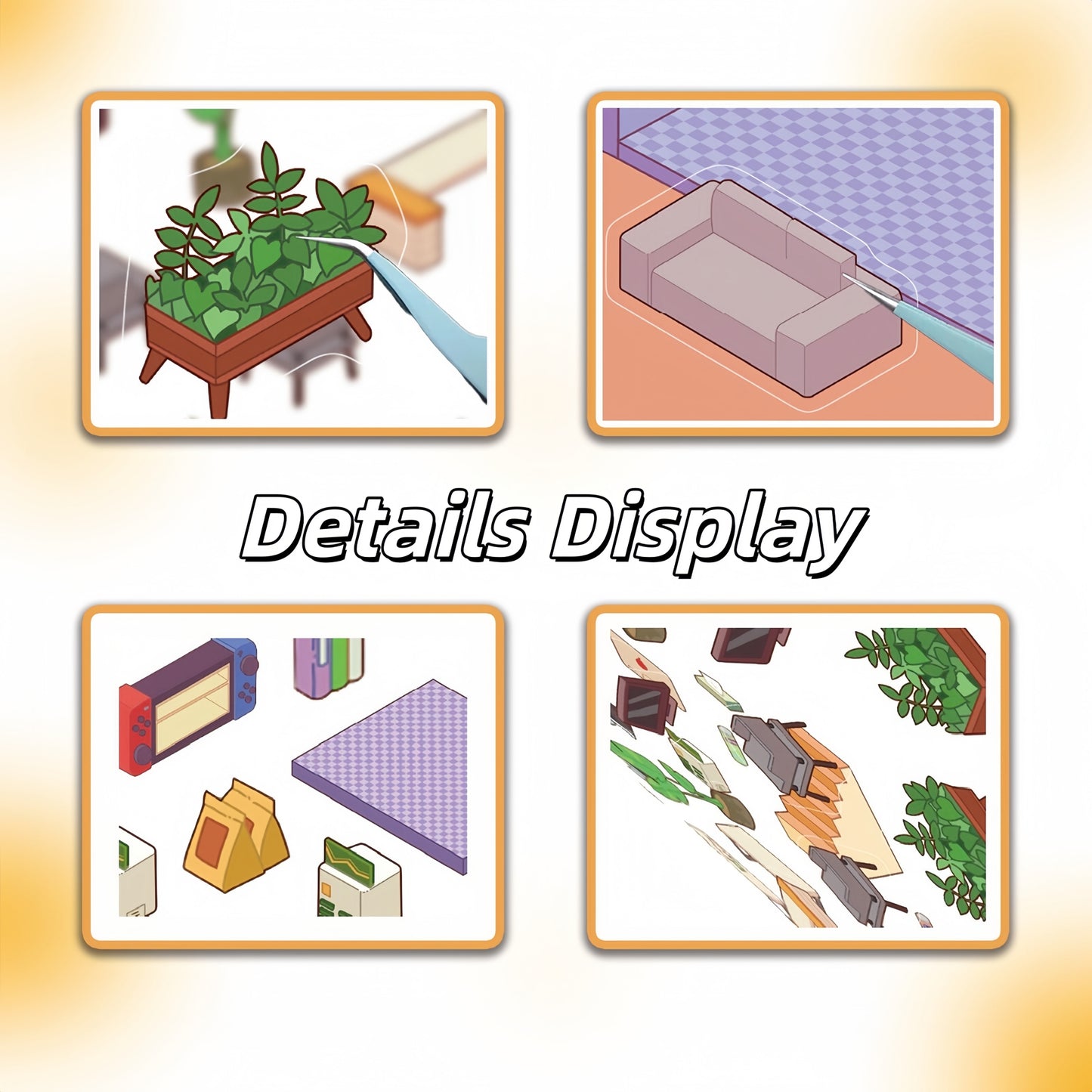 Internet Cafe 3D Sticker