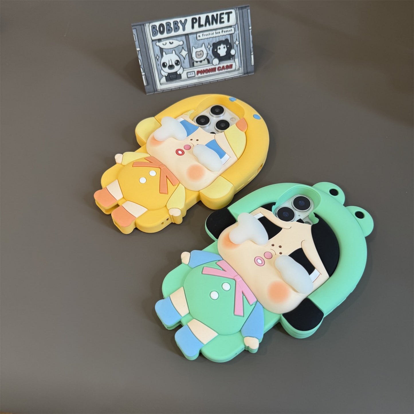Crying Baby Silicone Phone Case