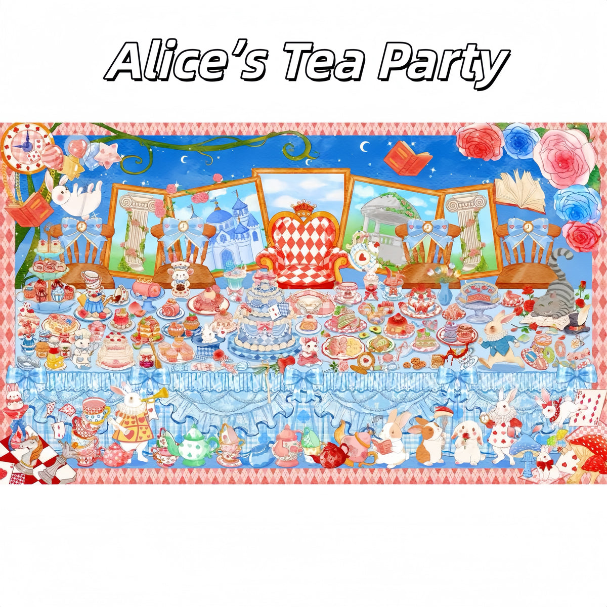 Storybook Scenes 3D Sticker | 3 Cute Miniature Scenes