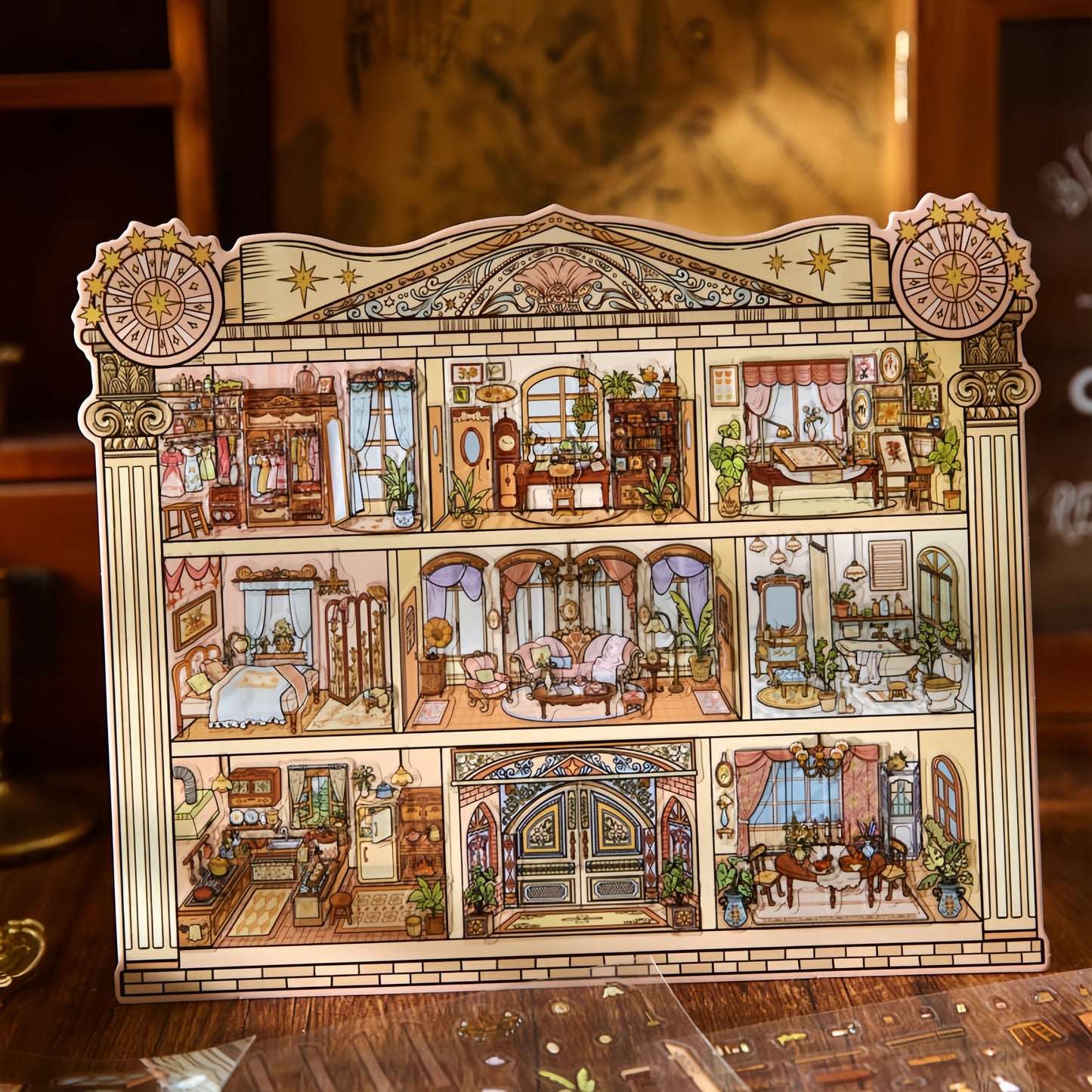 Starlight Mansion 3D Sticker