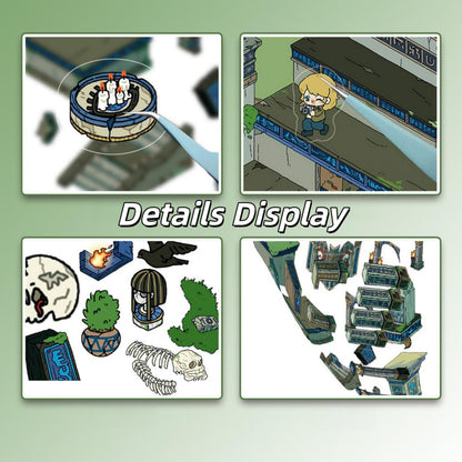 Exploring Ancient Tombs 3D Sticker