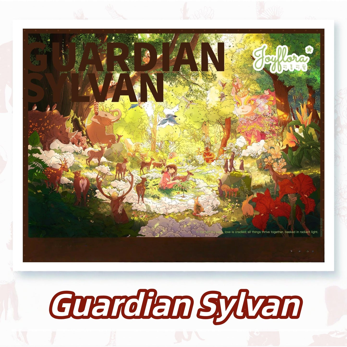 Sylvan Realm 3D Sticker | 2 Cute Miniature Scenes