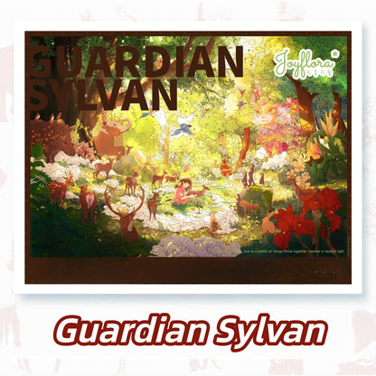 Sylvan Realm 3D Sticker | 2 Cute Miniature Scenes