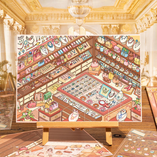 Jewel Dream Studio Showcase 3D Sticker